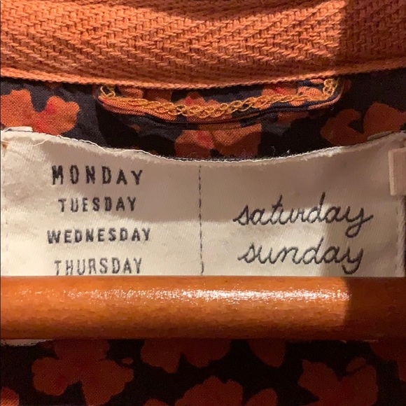 Rust orange bomber jacket - Picture 2 of 4